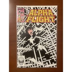 Alpha Flight #3 Comic Book 1983 Marvel Comics John Byrne